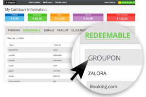 shopback steps redeem