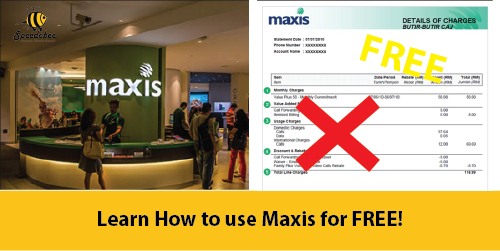 Maxis Cashback Malaysia FREE