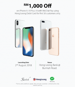 iphone 8 & iphone X discount Penang