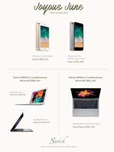 apple iphone malaysia june promotion